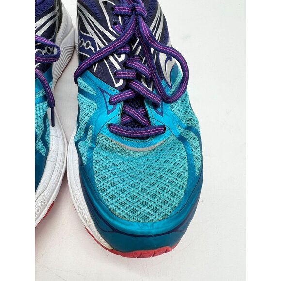 Saucony Women's Ride 9 Athletic Running Sneakers Gym Size 10.5 Multicolor - Picture 5 of 12